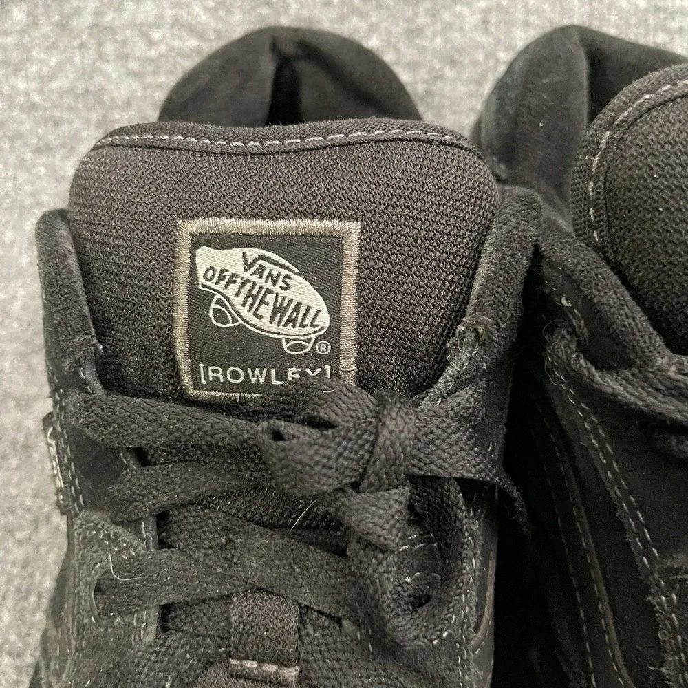 Vans Rowley XLT Blackout Gum Shoes Men's Sz 11 VN000D1G1OJ
